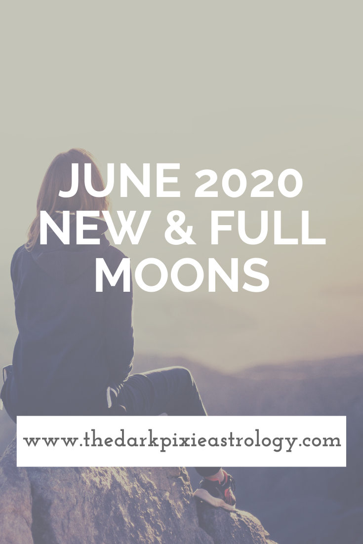 June 2020 New & Full Moons: Lunar Eclipse in Sagittarius & Solar Eclipse in Cancer - The Dark Pixie Astrology