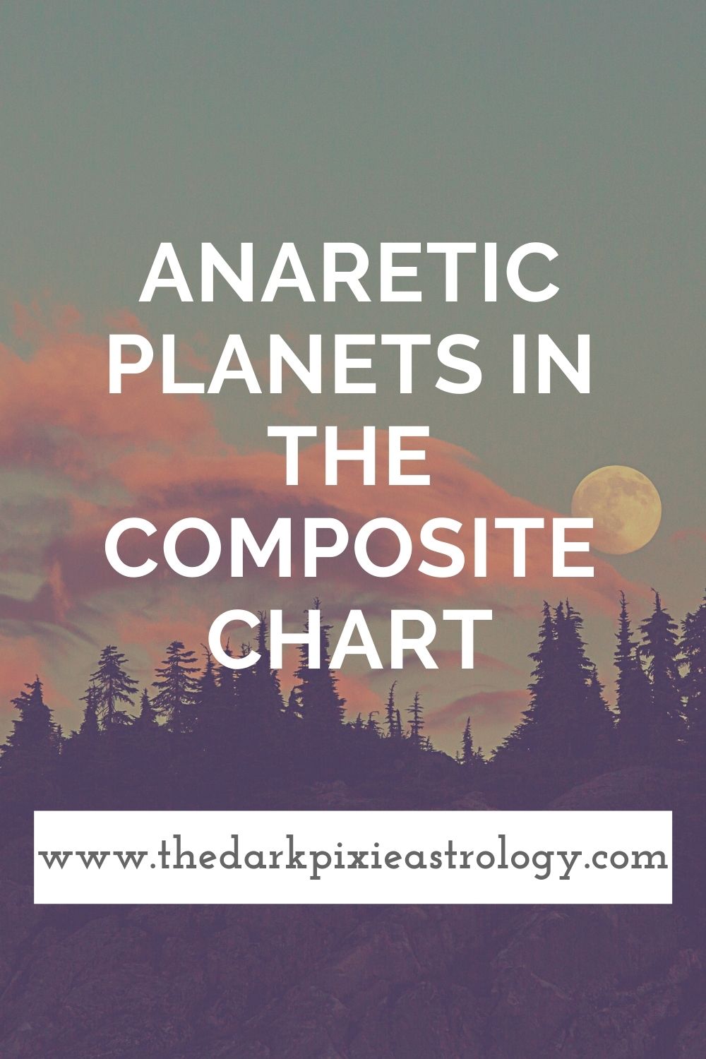 Anaretic Planets in the Composite Chart - The Dark Pixie Astrology