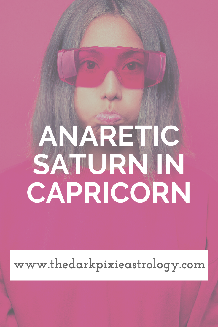 Anaretic Saturn in Capricorn - The Dark Pixie Astrology