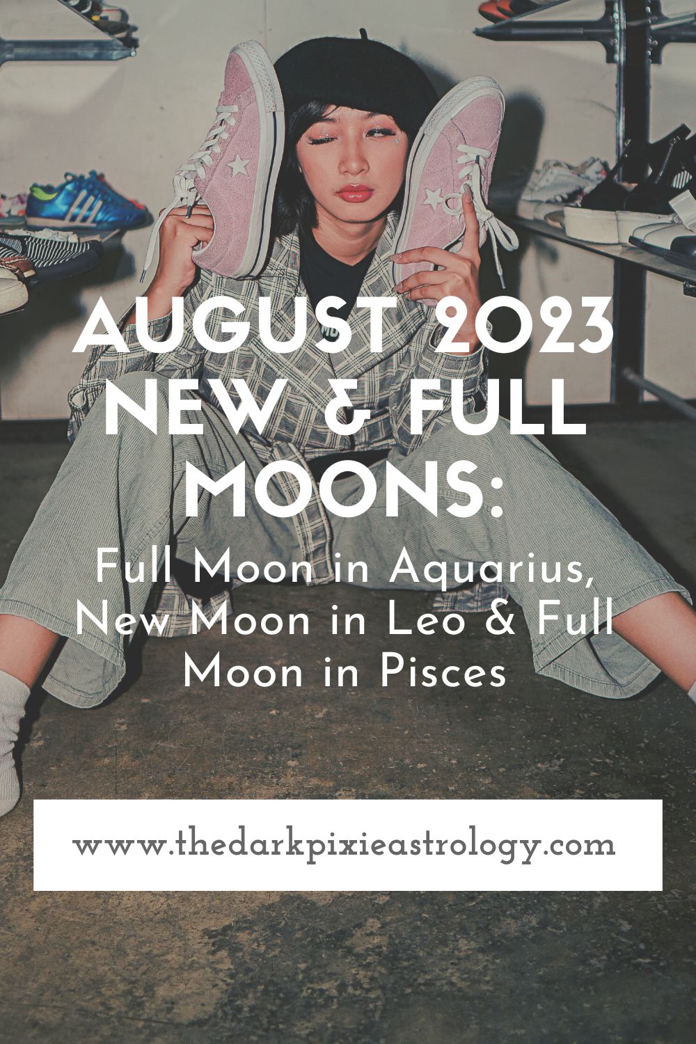 August 2023 New & Full Moons: Full Moon in Aquarius, New Moon in Leo & Full Moon in Pisces - The Dark Pixie Astrology