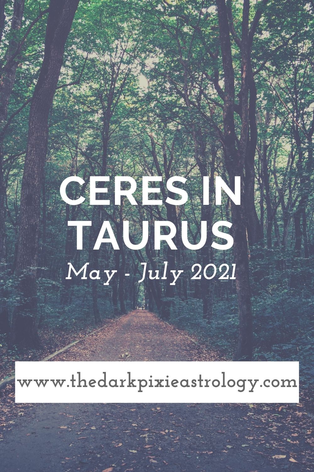 Ceres in Taurus: May - July 2021 - The Dark Pixie Astrology