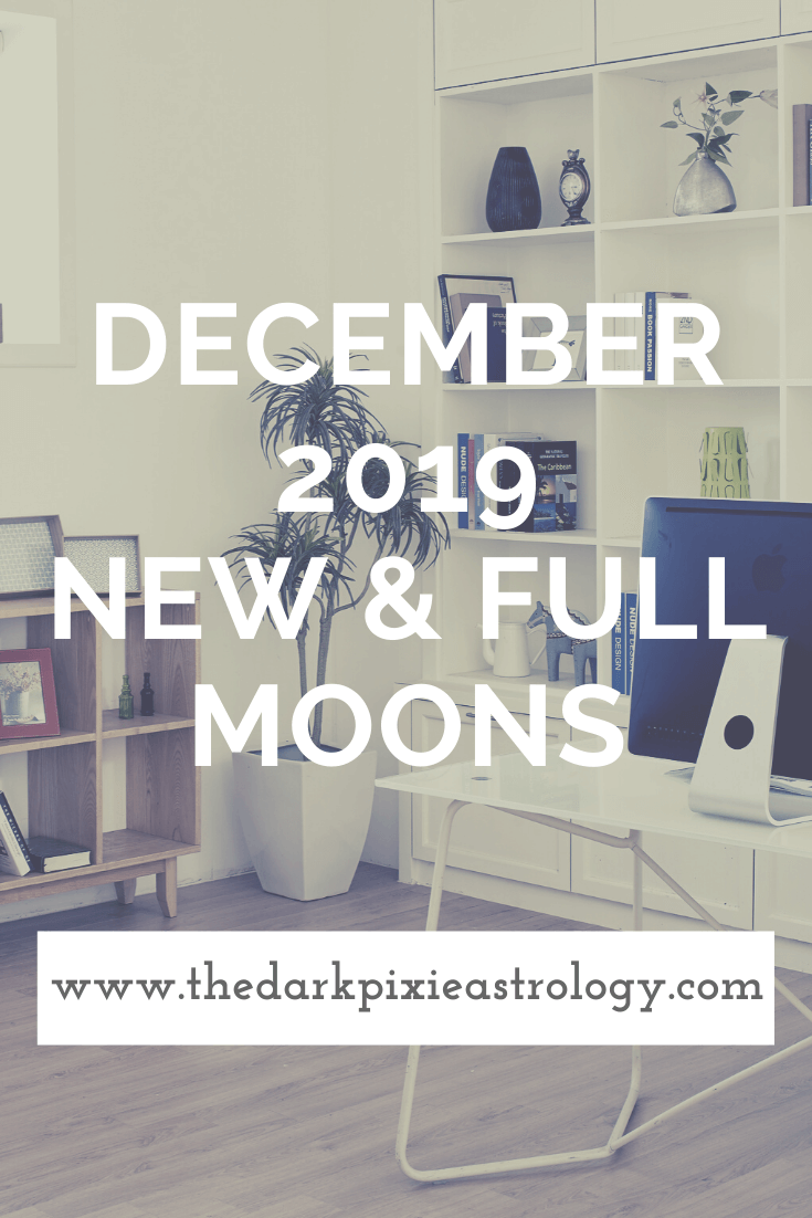 December 2019 New & Full Moons: Full Moon in Gemini & Solar Eclipse in Capricorn - The Dark Pixie Astrology
