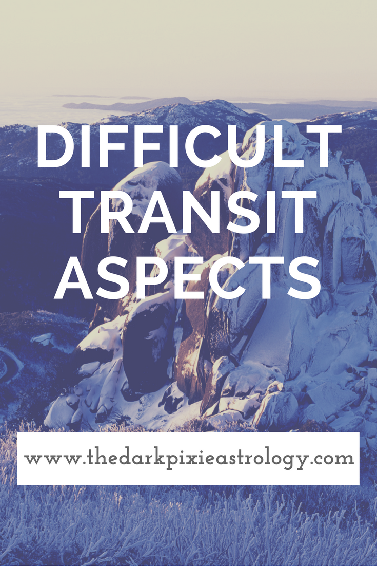 Difficult Transit Aspects - The Dark Pixie Astrology