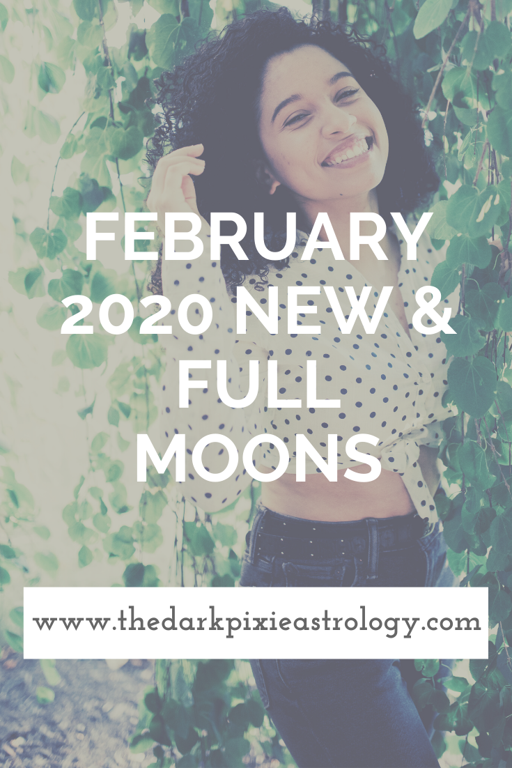 February 2020 New & Full Moons: Full Moon in Leo & New Moon in Pisces - The Dark Pixie Astrology