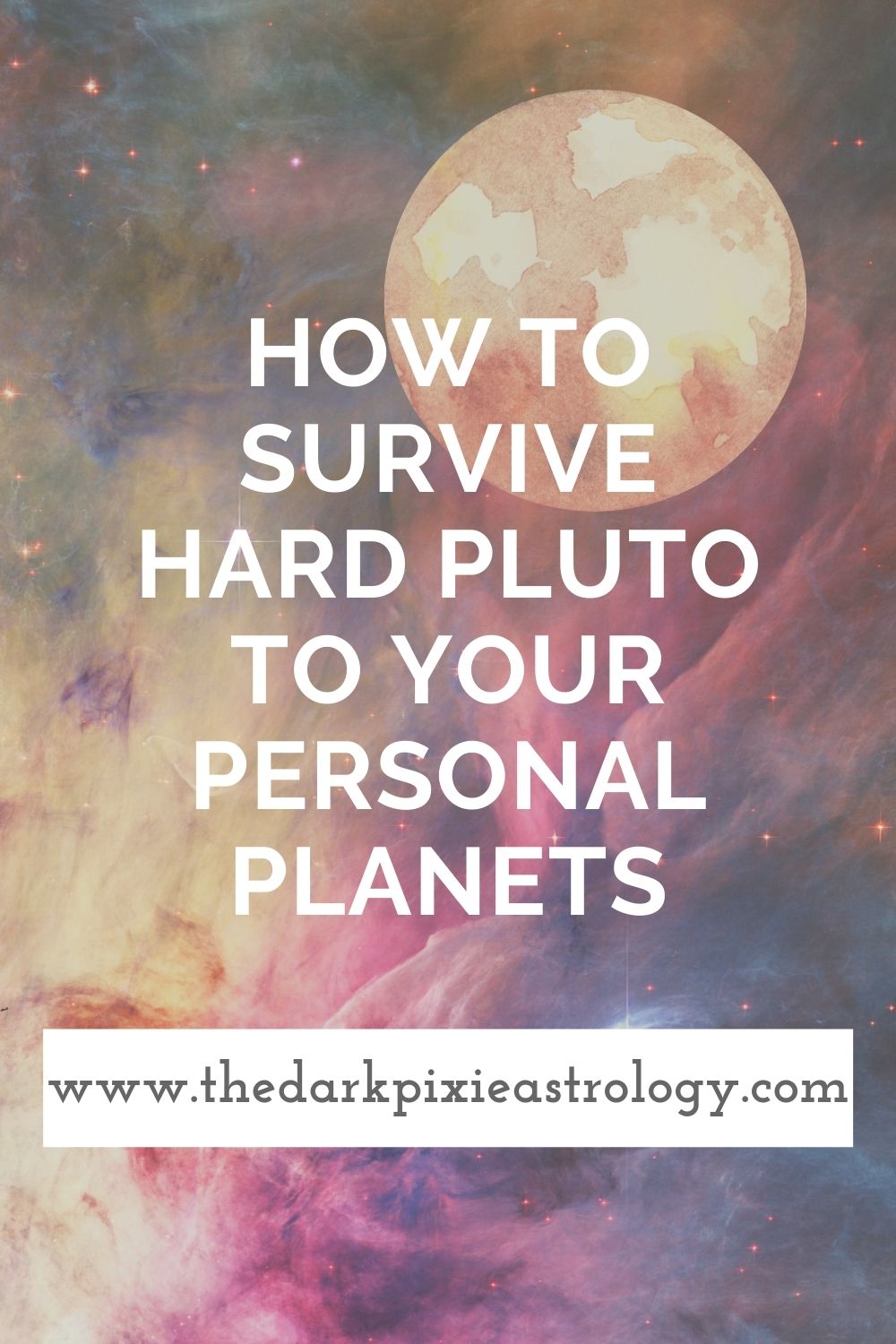 How to Survive Hard Pluto to Your Personal Planets - The Dark Pixie Astrology