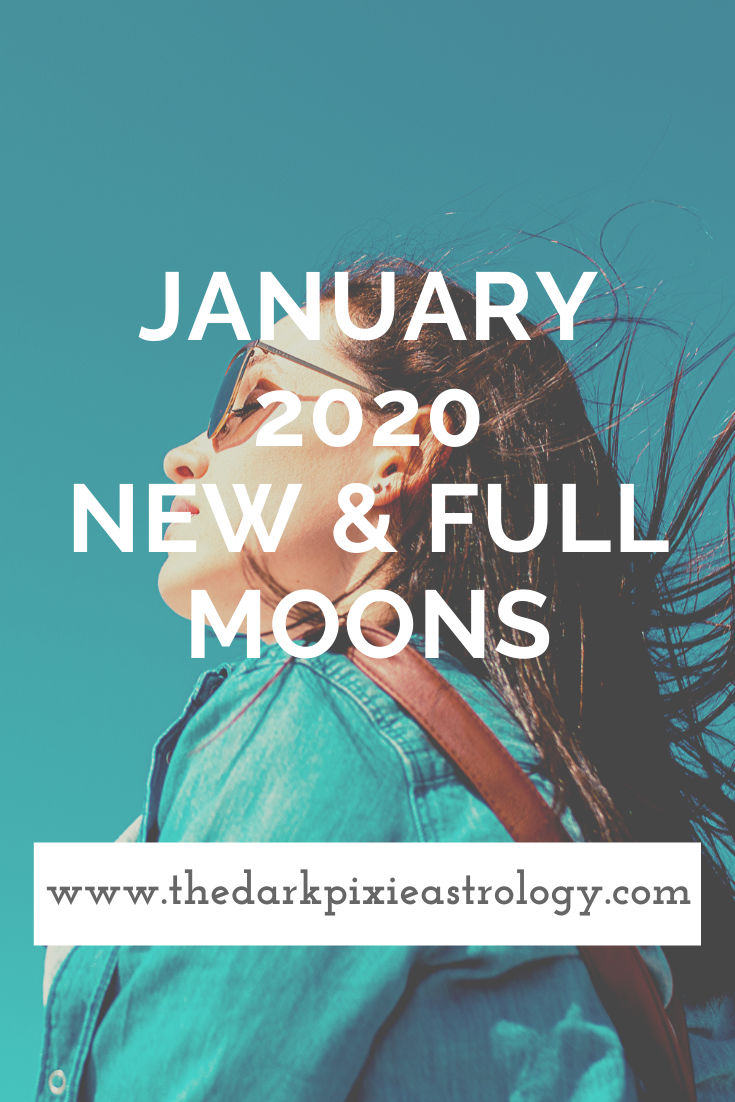January 2020 New & Full Moons: Lunar Eclipse in Cancer & New Moon in Aquarius - The Dark Pixie Astrology