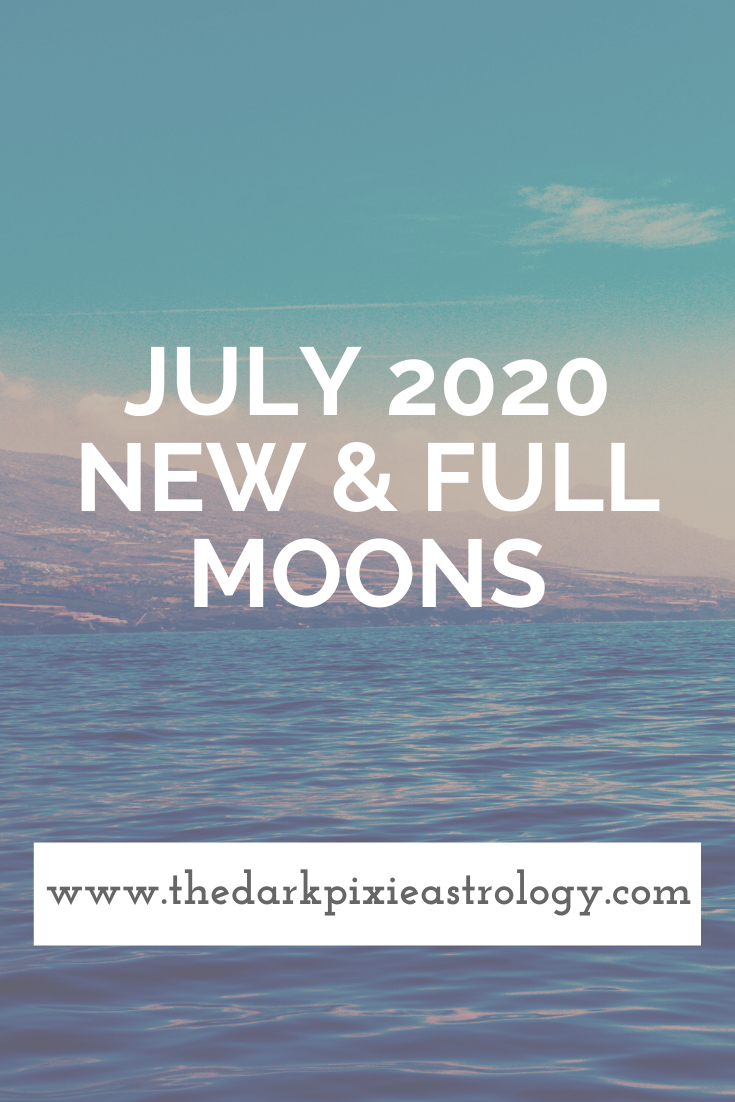 July 2020 New & Full Moons: Lunar Eclipse in Capricorn & New Moon in Cancer - The Dark Pixie Astrology