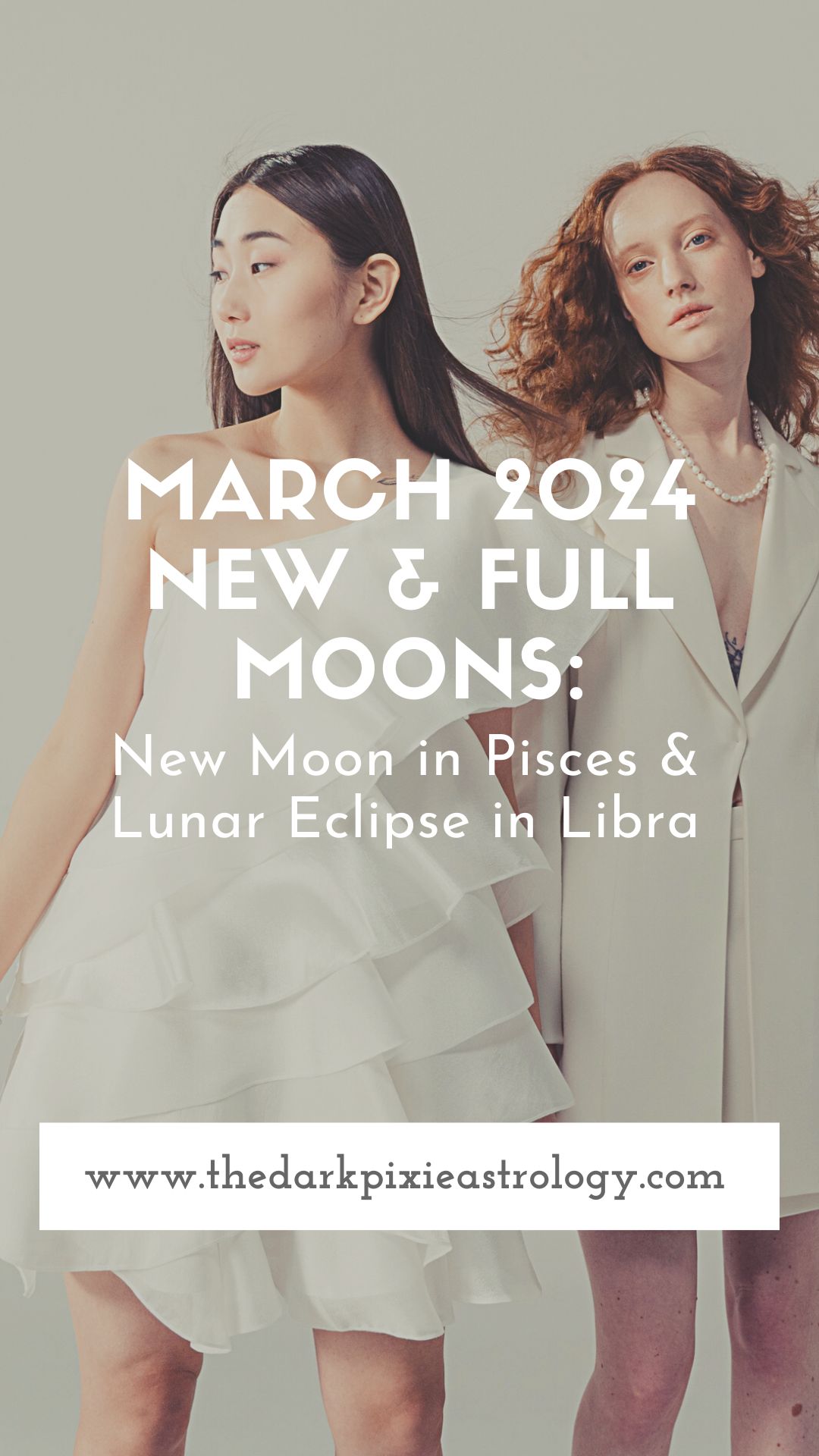 March 2024 New & Full Moons: New Moon in Pisces & Lunar Eclipse in Libra - The Dark Pixie Astrology