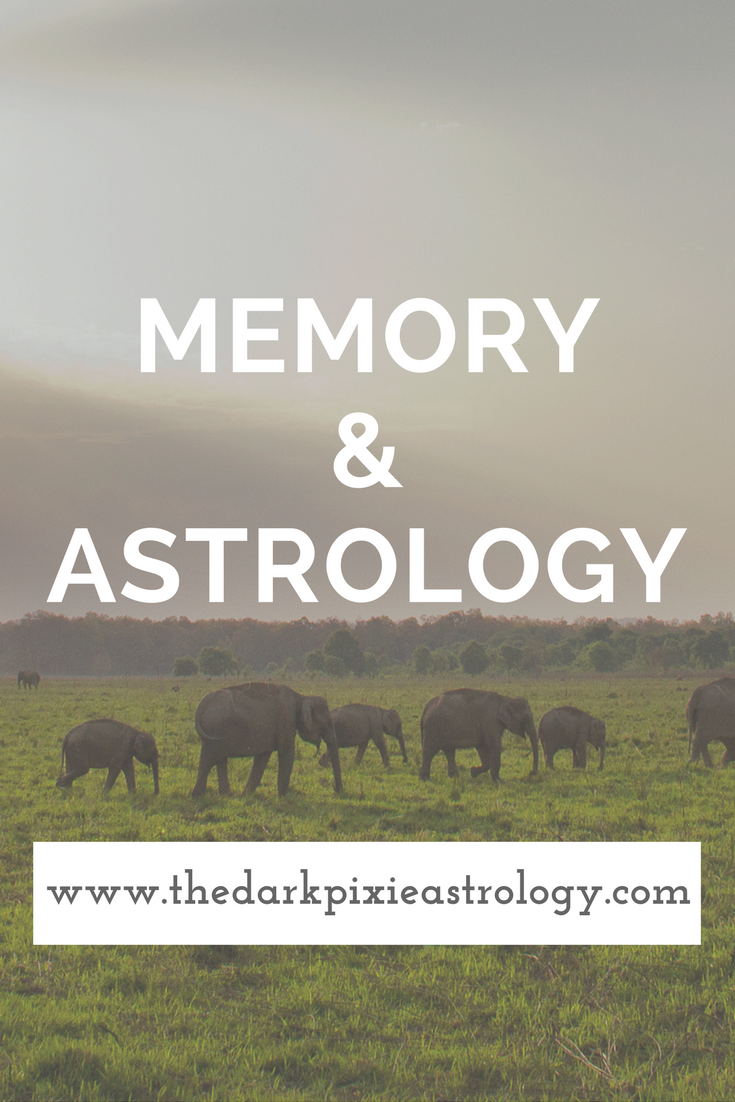 Memory & Astrology - The Dark Pixie Astrology