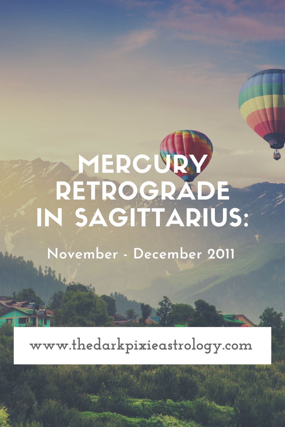 Mercury Retrograde in Sagittarius: November - December 2011 - The Dark Pixie Astrology