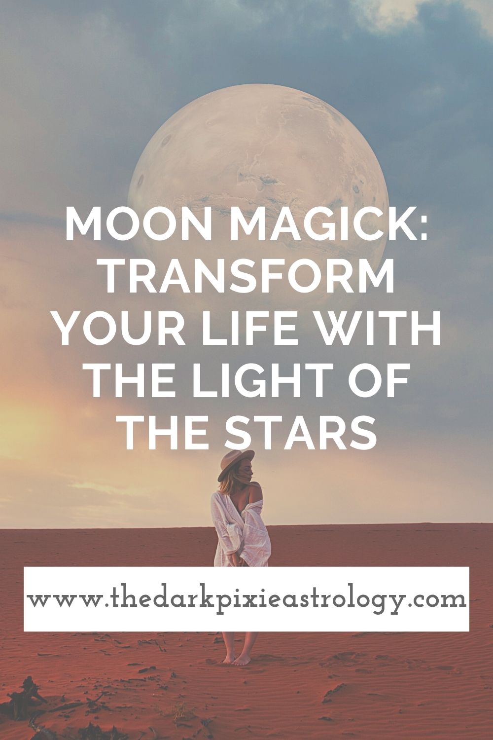 Moon Magick: Transform Your Life with the Light of the Stars by Regina Chouza for The Dark Pixie Astrology