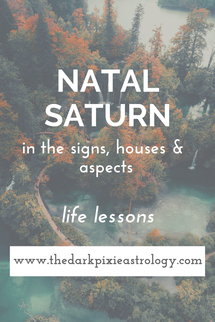 Natal Saturn in Astrology - The Dark Pixie Astrology