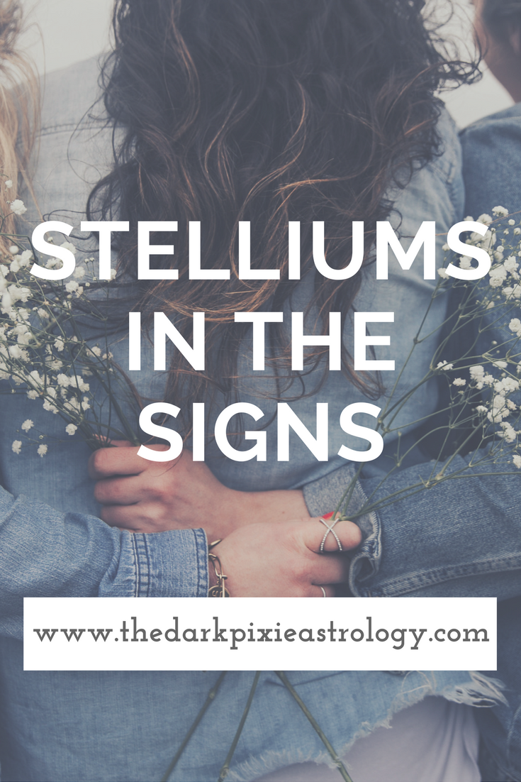 Stelliums in the Signs - The Dark Pixie Astrology
