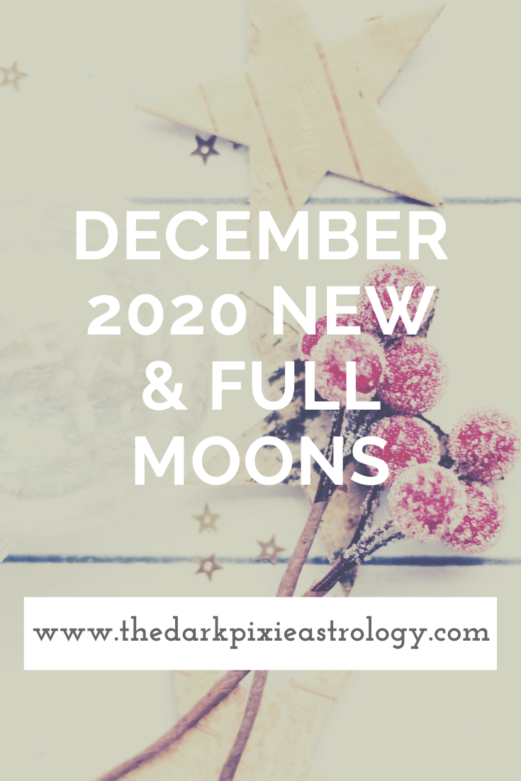 December 2020 New & Full Moons: Solar Eclipse in Sagittarius & Full Moon in Cancer - The Dark Pixie Astrology