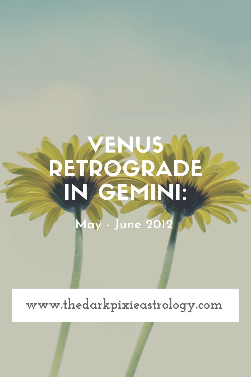 Venus Retrograde in Gemini: May - June 2012 - The Dark Pixie Astrology